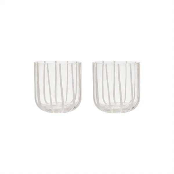 OYOY LIVING Mizu Glass - 2 stk - Klart Glass